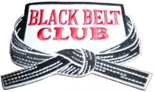 Black belt Club patch